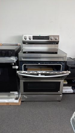 Samsung electric stove double oven