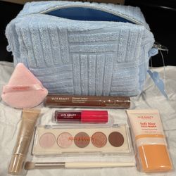 NEW ULTA BEAUTY 7 PIECE BEAUTY MAKEUP BAG $12!!