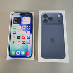 Apple iPhone 17 Pro Max Blue 5G - UNLOCKED - Open Box