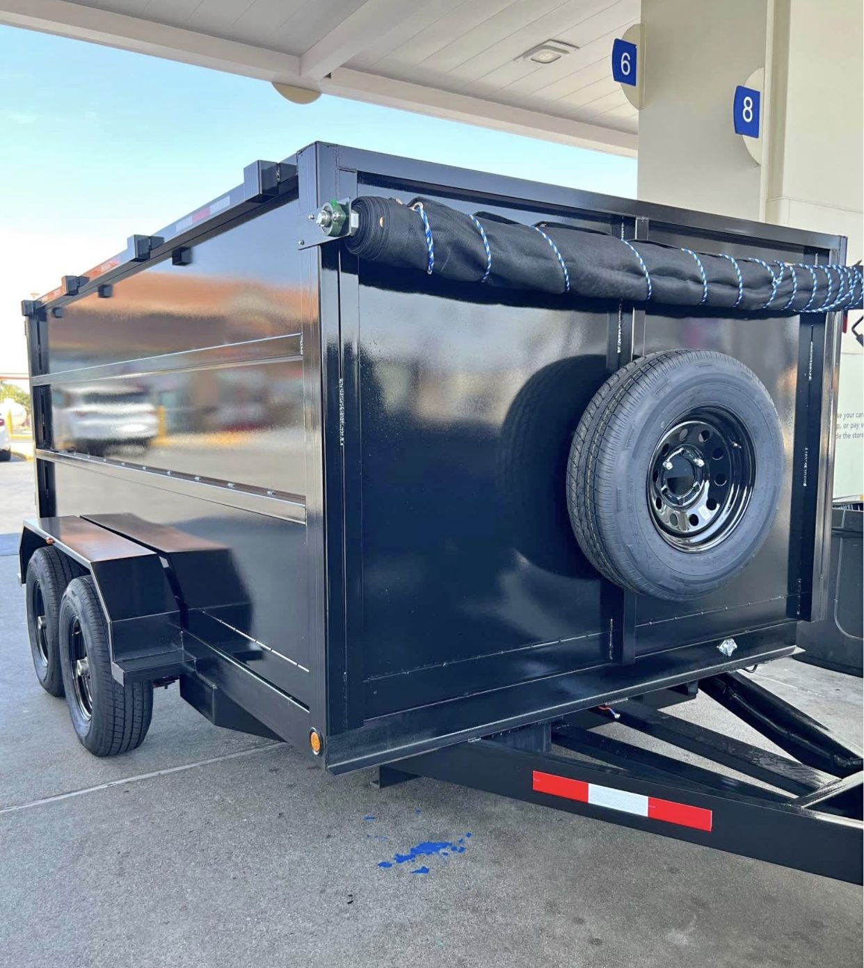 Smooth Dump Trailer 8x12x4
