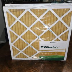 20x22x1 Air Filters Brand New Filterbuy (5 Included)