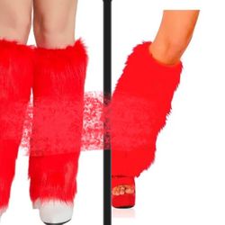 Cubre Votas De Peluche Rojas