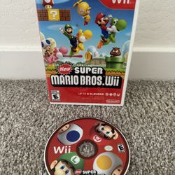 New Super Mario Bros For Nintendo Wii