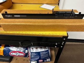 Whirlpool dishwasher control panel part number W11613564