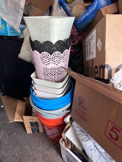 Mixed Lot of Planters and Buckets