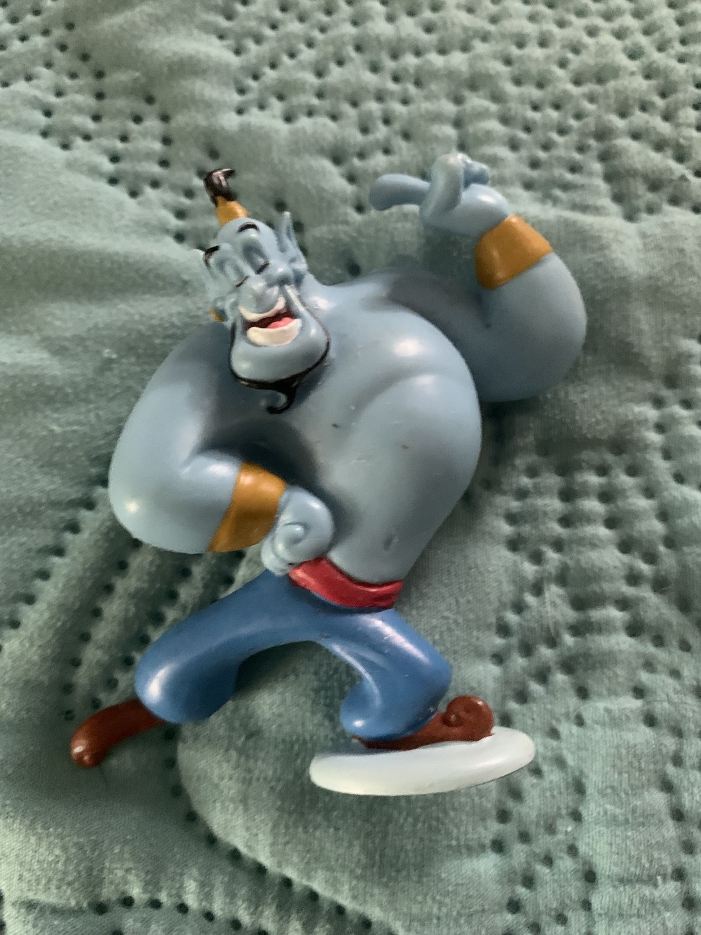 Aladdin Genie PVC Figure cake toppers Disney Robin Williams Applause figurine