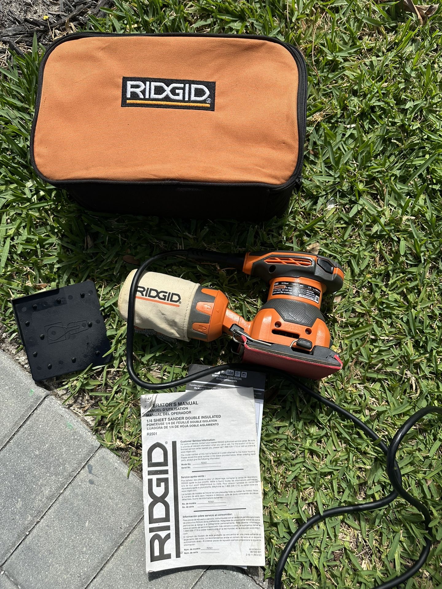 Ridgid Sander
