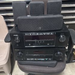 Pioneer And Denon Receivers 