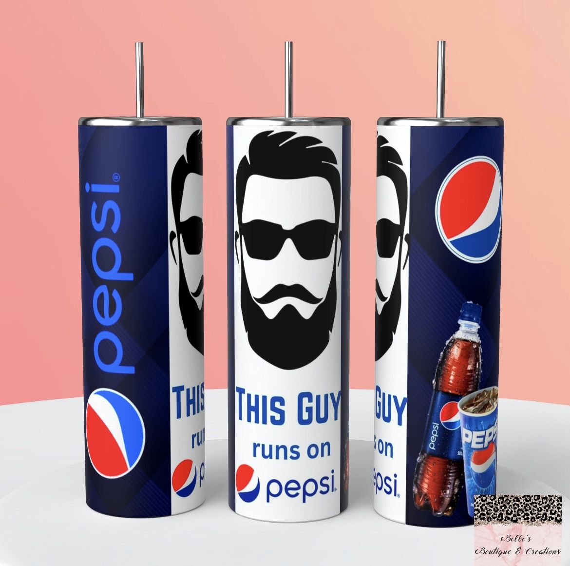 This Guy Runs On Pepsi Tumbler