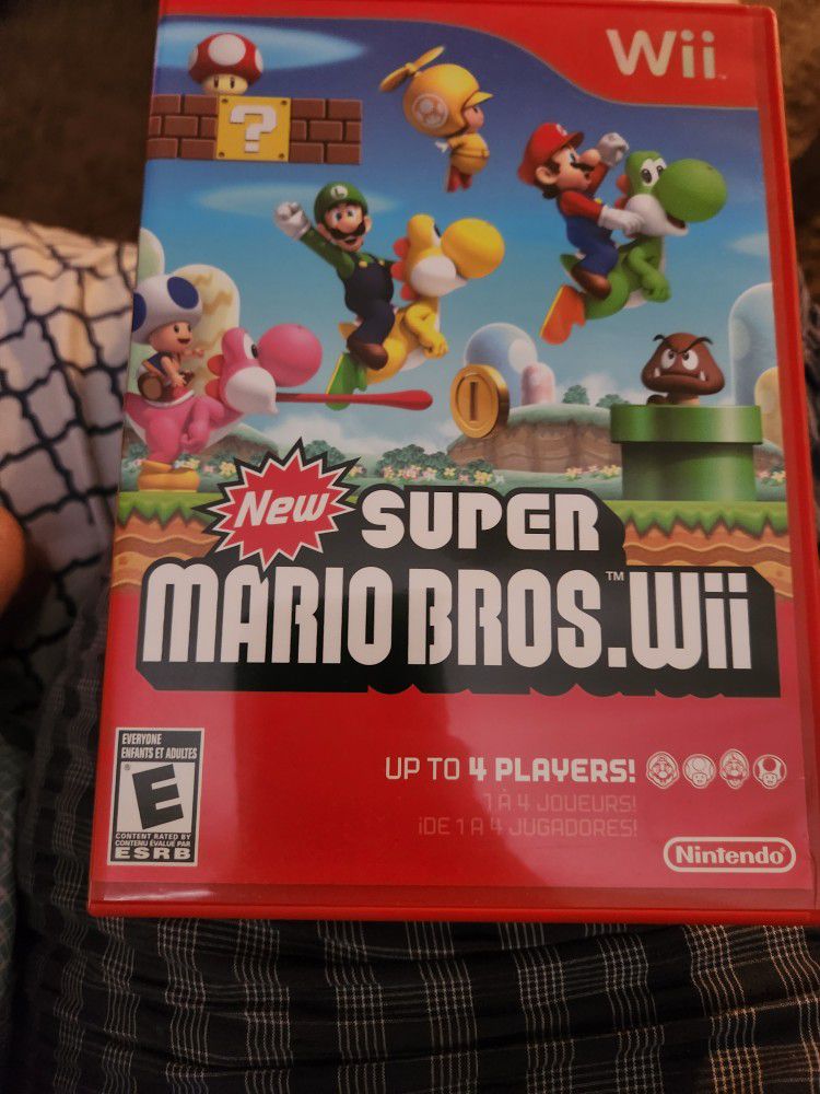 Super Mario Bros Nintendo Wii 