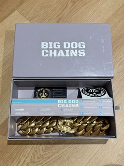 Big Dog Gold Color Chain