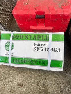 Sod staples