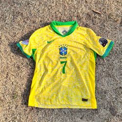 Brazil 24/25 Vini Jr Copa America Patches 