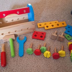 Melissa & Doug Wooden Toddler Toy Set
