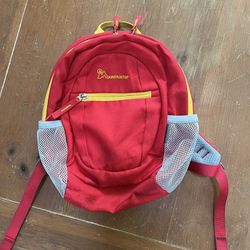 Mountaintop Toddler Backpack Red