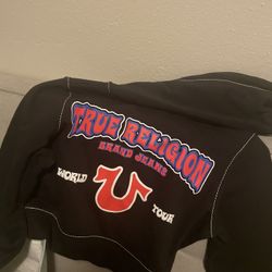 Woman True Religion Cropped Hoodie 
