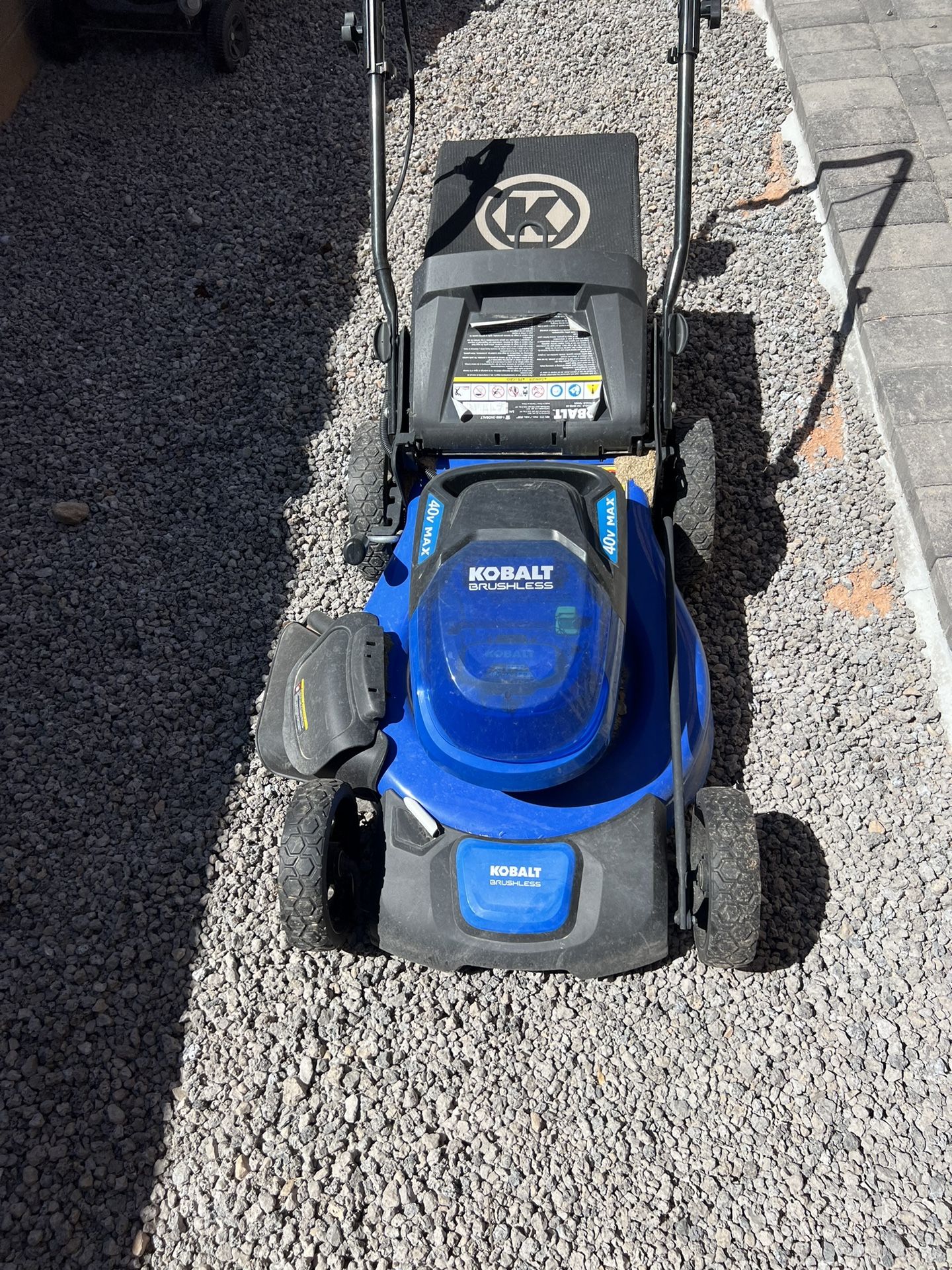 Kobalt 40v Brushless Mower