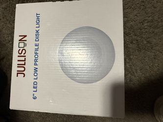 Jullison 6” Low Profile Disc Light