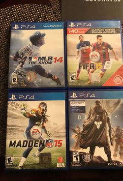 Ps4 games