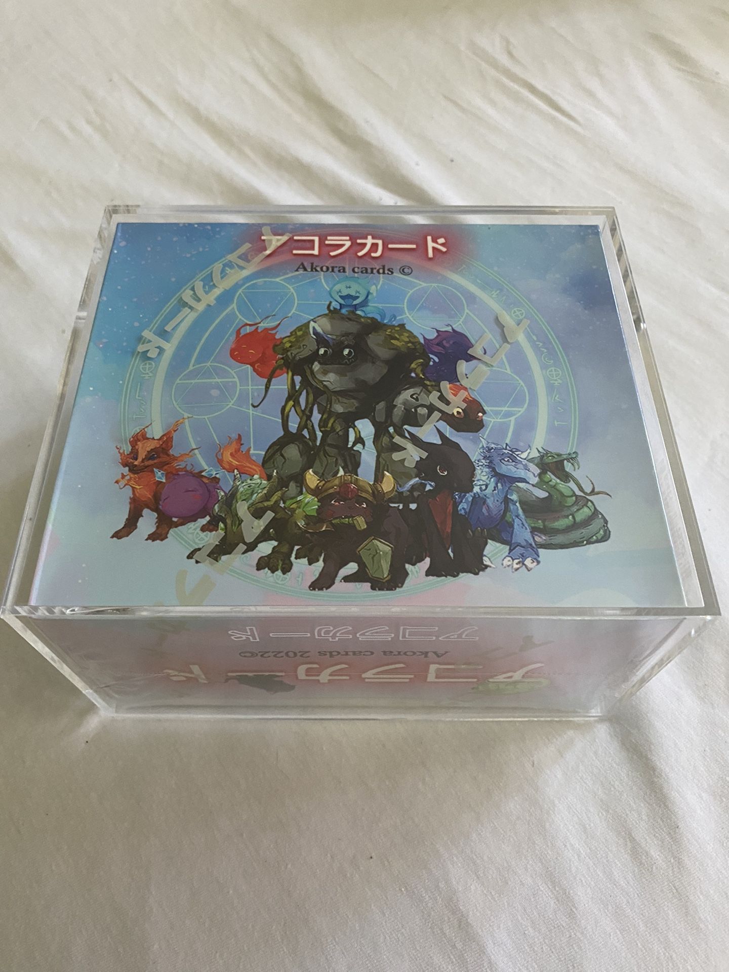 akora tcg booster box Akora TCG First Edition Booster Box W/ Acrylic Case