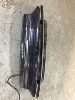 Porsche 911 turbo deck lid and front bumper