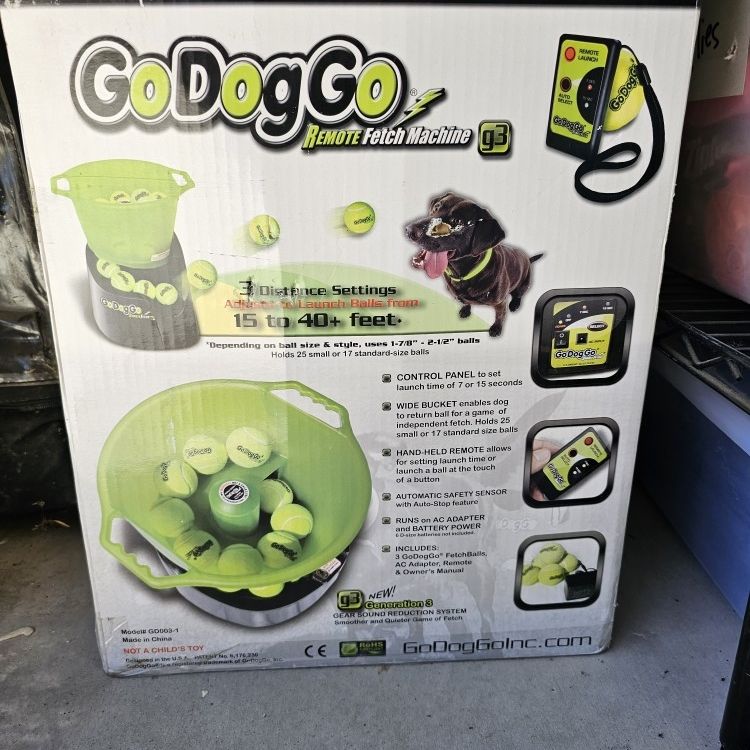 Go dog go fetch cheap machine