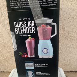 Ovente 1.5 Glass Jar Blender