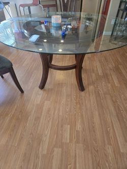 Glass Table Set