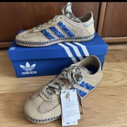 ADIDAS CLOT M6.5/W8 Gazelle Beaded Edison Chen Linen