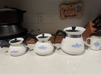 Corning ware teapot coffee