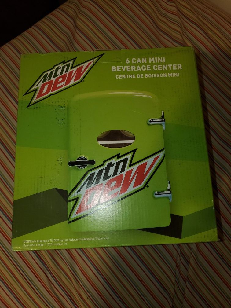 Mtn Dew Mini Fridge