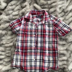 Place Button Up (Red) Size 5/6
