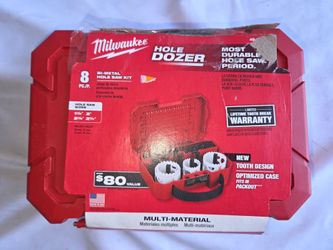 Milwaukee 8pcs Hole Dozer Set (Price Is Firm)