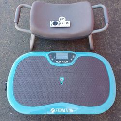 FitNation Rock N Fit Exercise Machine / Whole Body Vibration Plate