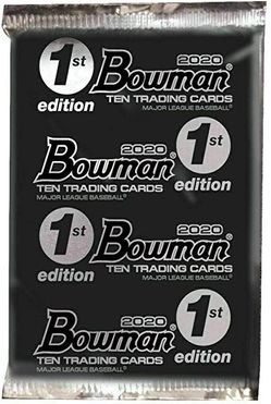 2020 Bowman Baseball 1st Edition Packs