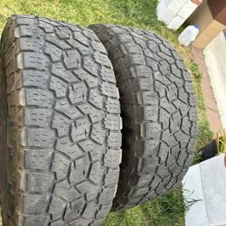 LT34-12.5-R17” Toyo Open Country AT Tires 