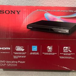 Sony DVD Upscaling Player – Model DVP-SR510H