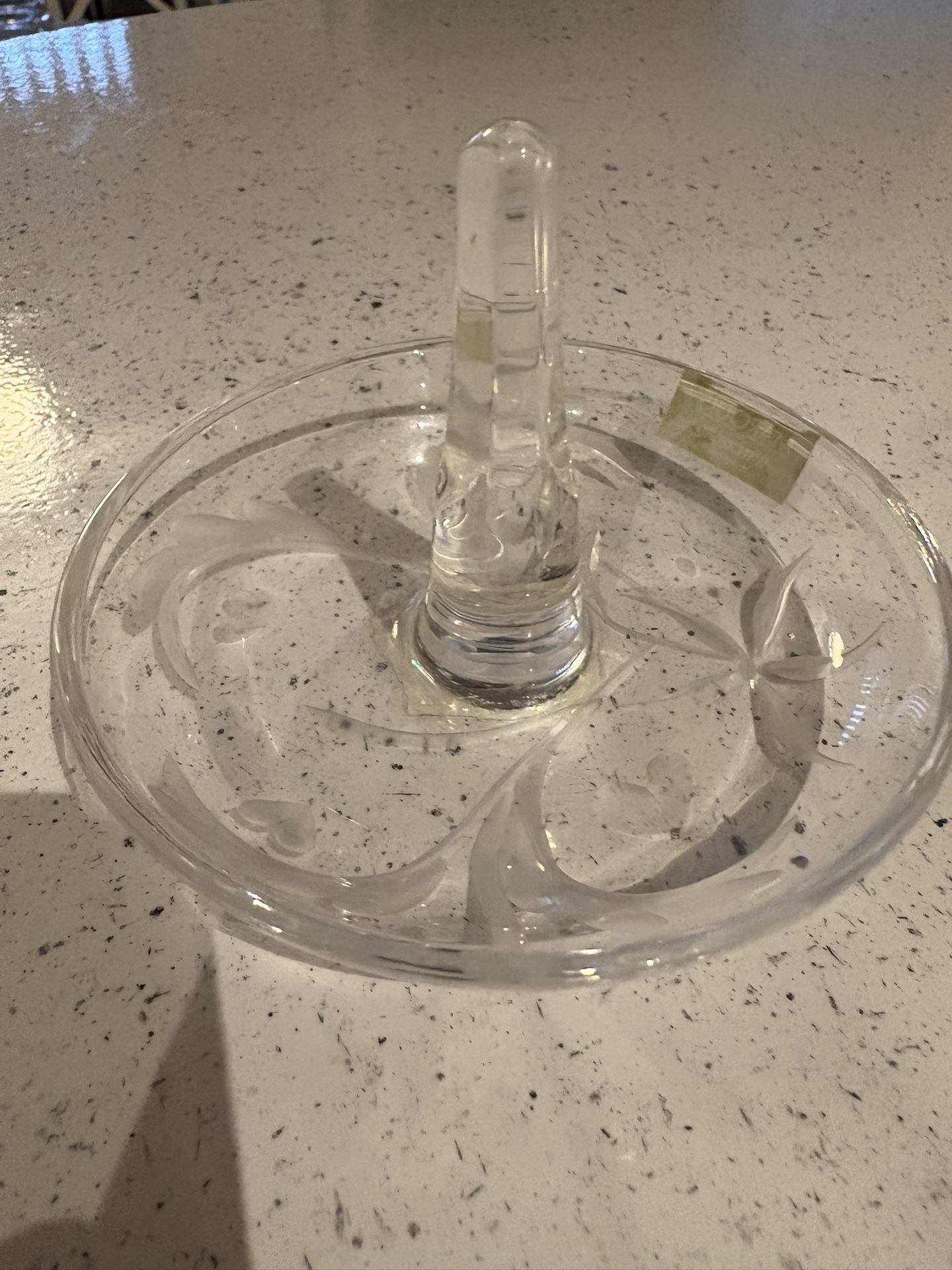 Glass Ring/Jewelry Holder