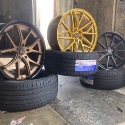 20x9 Wheels And Tires 245/35/20