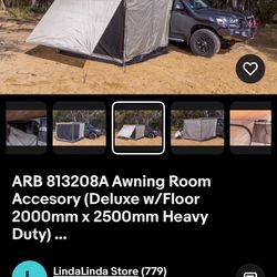 Arb Deluxe Awning Room  With