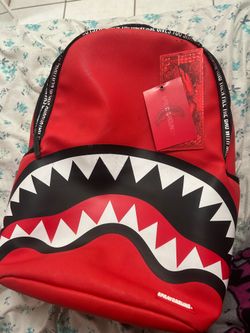Sprayground Shark Central Holdin Down The City DLXSV Backpack
