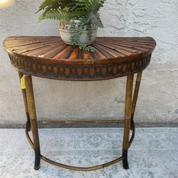 Bamboo Console Table