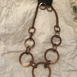 NEW!! Unique Necklace with Matching Earrings 