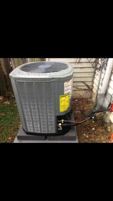 Complete service and installation of heating and air condition, master licensed and insured