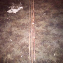 Vintage Lew's Bamboo Fishing Pole 12foot 