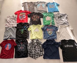 Boys Clothes Lot Size 5T Shirts Bundle
