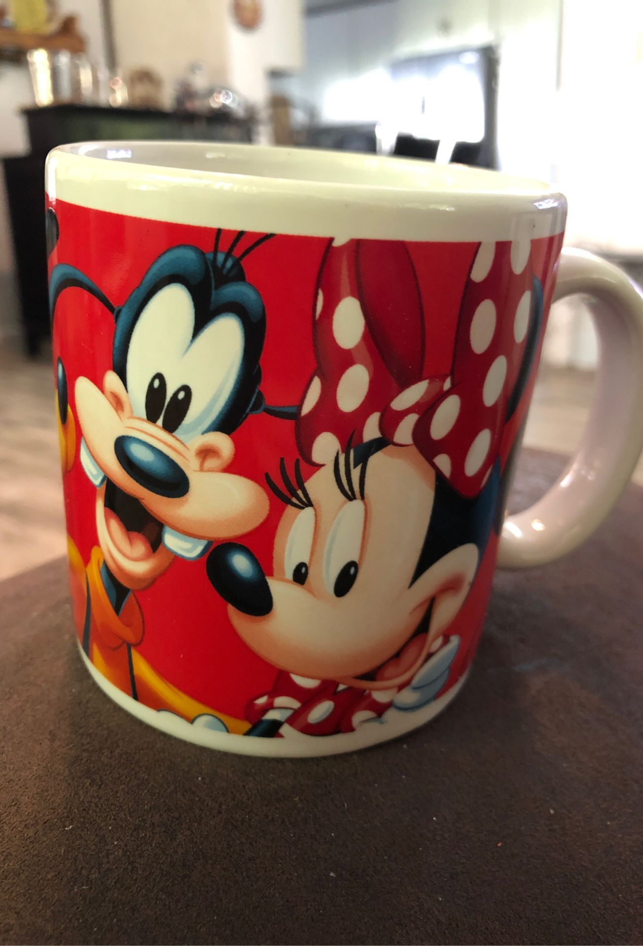 WALT DISNEY Applause FAB FIVE FLORIDA 12oz. Coffee Mug Cup Mickey Minnie Donald