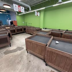 30x Produce Display Orchard Bin 36”Wx36”Dx30”H