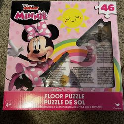 Minnie Mouse Floor Puzzle 