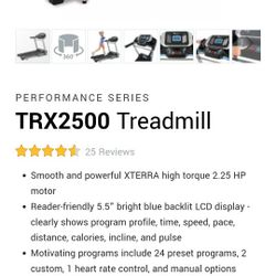 Xterra Treadmill Trx2500 In Good Condition for Sale in Palm Beach Gardens FL OfferUp